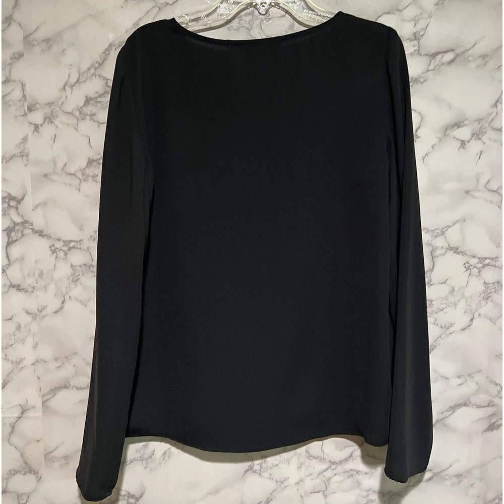 Zara Basic Collection Side Lace-up Blouse - Picture 5 of 5